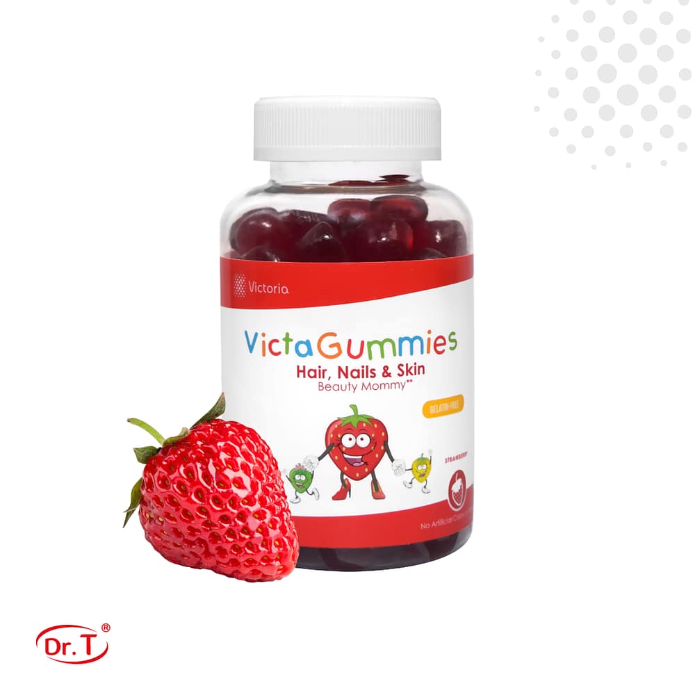 VictaGummies Hair, Nails & Skin – Beauty Support