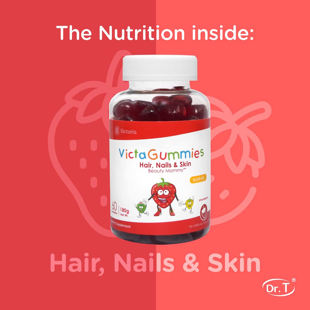 VictaGummies Hair, Nails & Skin – Beauty Support - Image 3
