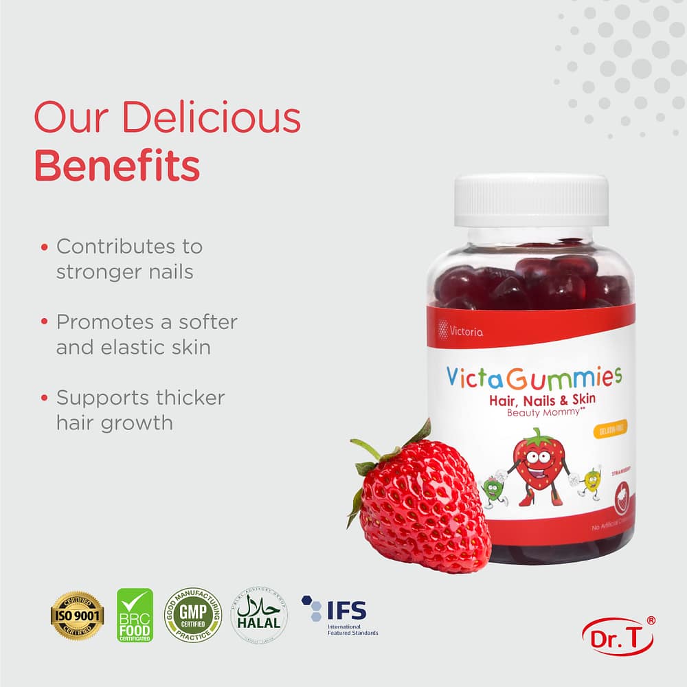 VictaGummies Hair, Nails & Skin – Beauty Support - Image 4