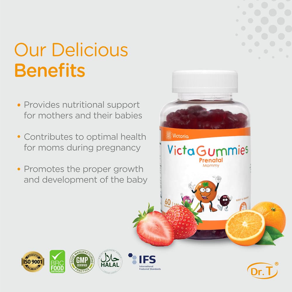 VictaGummies Prenatal Multivitamin – Mom & Baby Care - Image 4