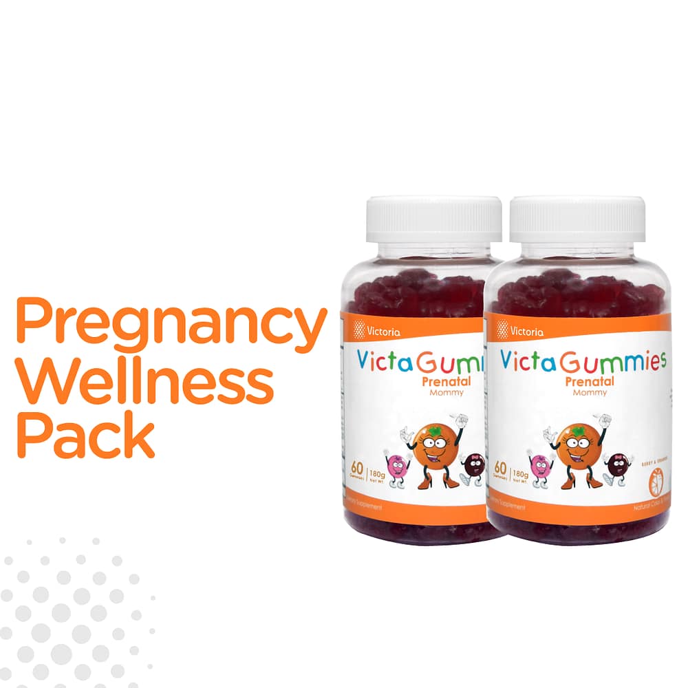 VictaGummies Prenatal x2 – Pregnancy Wellness Pack
