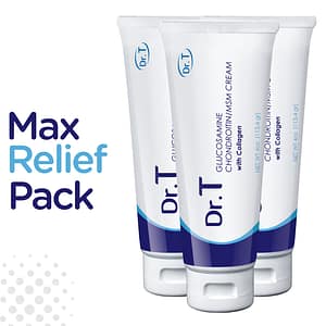 Dr. T Glucosamine Cream x3 – Max Relief Pack