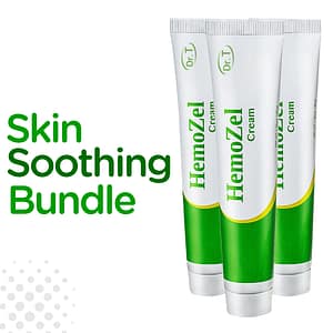 HemoZel Cream x3 – Sensitive Skin Care Pack