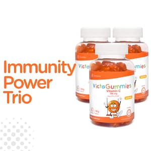 VictaGummies Vitamin C x3 – Immunity Power Trio