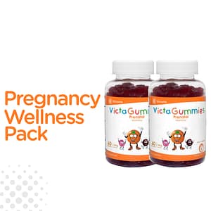 VictaGummies Prenatal x2 – Pregnancy Wellness Pack