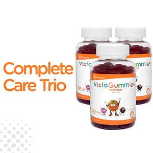 VictaGummies Prenatal x3 – Complete Care Trio